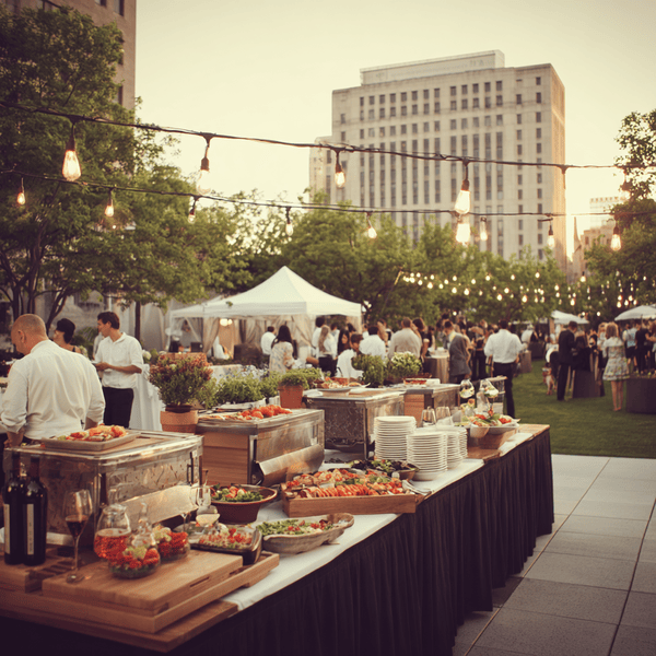 Columbus, Ohio catering done outdoors