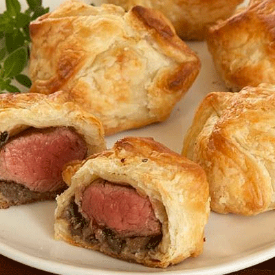 mini beef wellington for catering