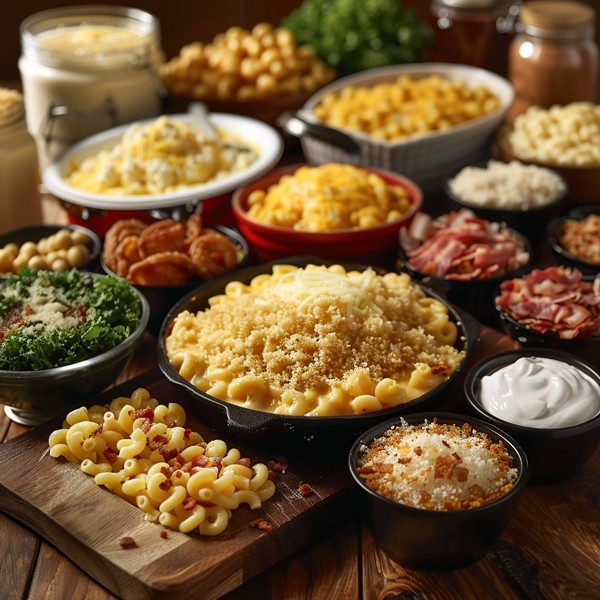 Macaroni and cheese bar for weddings in Columbus, Ohio